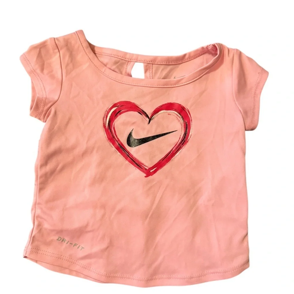 Nike Kids Pink and Black Matching Set
